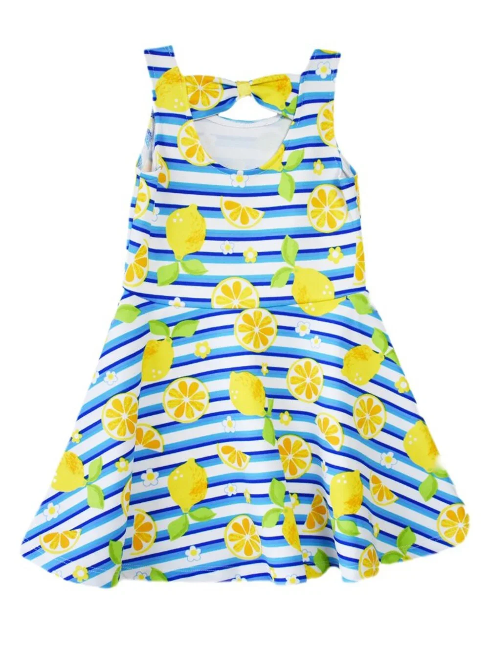 Nannette Kids Girls 2-Piece Outfit Denim Jacket A-Line Swing Dress Size 6 NEW